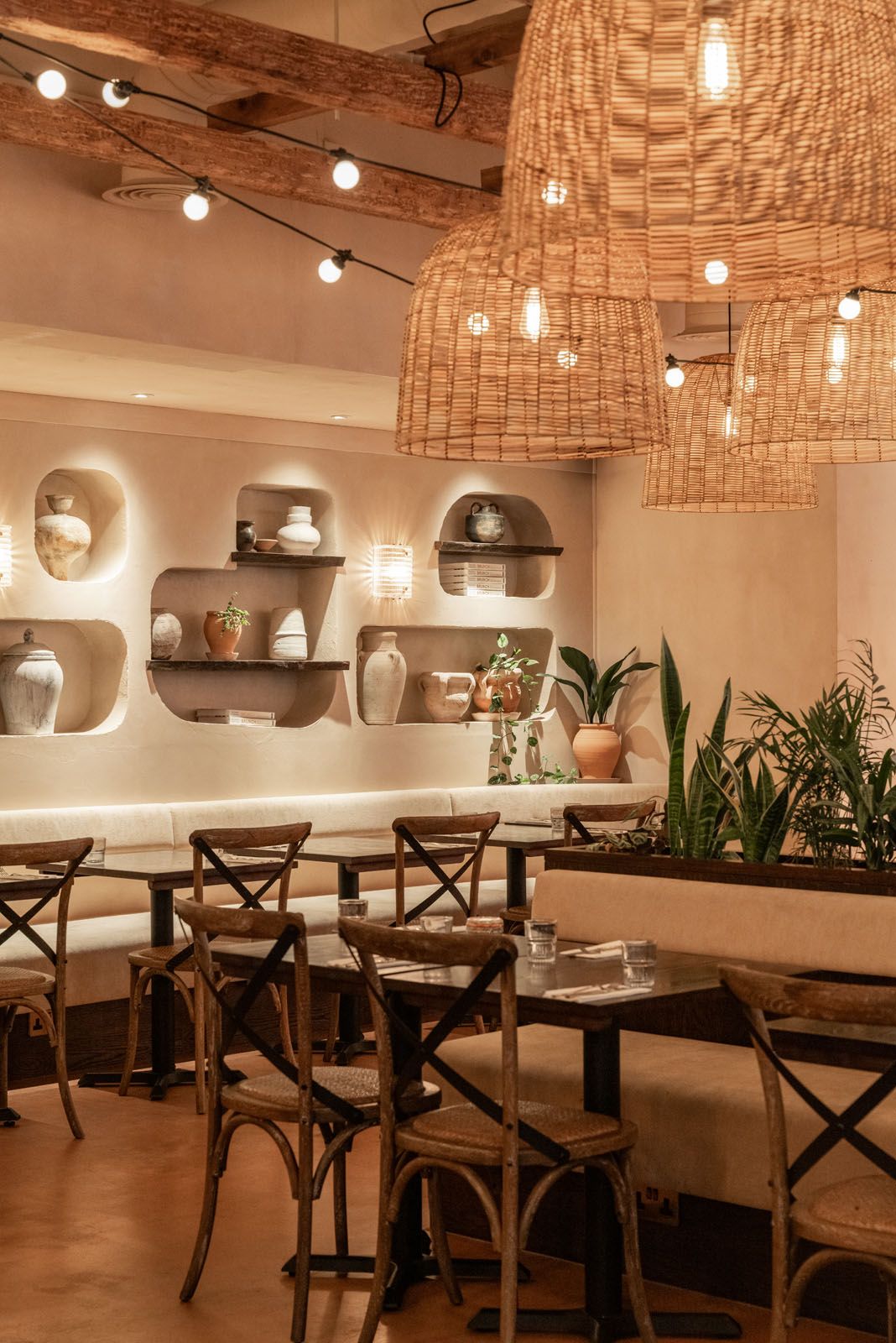 Beautiful Brother Marcus restaurant at Canary Wharf